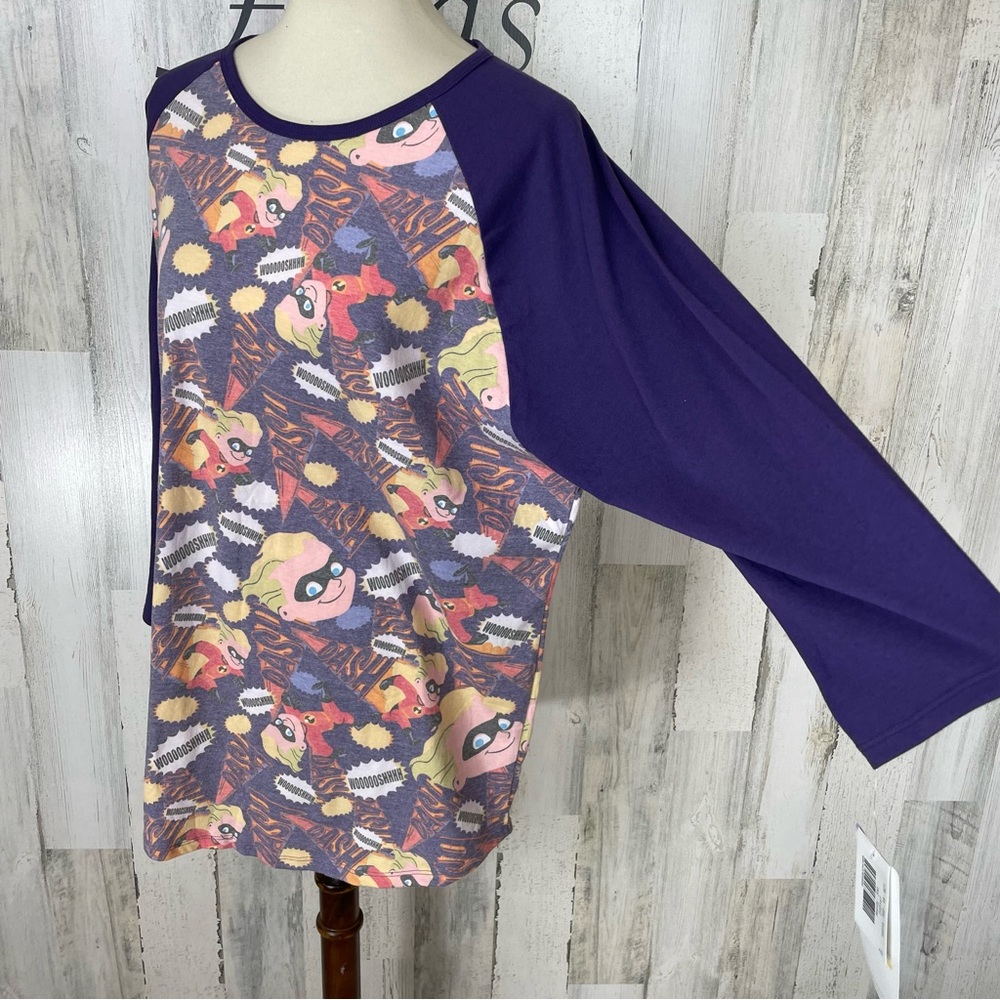 LuLaRoe Disney incredibles‎ Dash Randy Shirt Top Tee New With Tag Size 3 XL